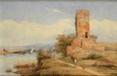 A LADY CHOLMELEY FAMILEY Continental Landscape A LADY CHOLMELEY FAMILEY Continental Landscape