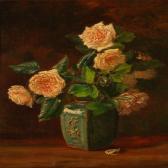 AABYE Jørgen Emil Roses In A Vase AABYE Jørgen Emil Roses In A Vase