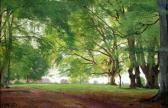 AAGAARD Carl Frederik Peder Beech Trees In Summertime AAGAARD Carl Frederik Peder Beech Trees In Summertime