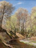 AAGAARD Christian Cerfs En Foret AAGAARD Christian Cerfs En Foret