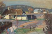 AAGE LARSEN Knud Spring Landscape Wirth Farms AAGE LARSEN Knud Spring Landscape Wirth Farms