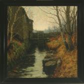 AALLING N. An Old Man And Water Mill AALLING N. An Old Man And Water Mill