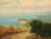 AARON Joseph Montecito Coastal S L/l: Joseph Aaron O/birch Panel 11x14 AARON Joseph Montecito Coastal S L/l: Joseph Aaron O/birch Panel 11x14