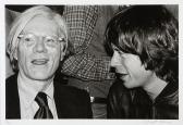 AARON Richard E. Andy Warhol And Mick Jagger AARON Richard E. Andy Warhol And Mick Jagger