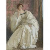 ABBEY Edwin Austin Woman In White ABBEY Edwin Austin Woman In White