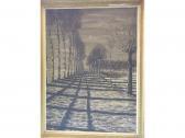 ABBINCK C S L Dusk-lit Avenue Of Trees ABBINCK C S L Dusk-lit Avenue Of Trees