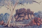 ABBOTT Clem Ghost Gum And Mountain ABBOTT Clem Ghost Gum And Mountain