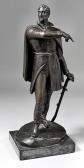 ABBOTT George Standing Bronze Figure Of Wellington ABBOTT George Standing Bronze Figure Of Wellington