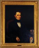ABBOTT GREEN Harold Portrait Of Joseph Morgan, President Of Aetna Insurance Company ABBOTT GREEN Harold Portrait Of Joseph Morgan, President Of Aetna Insurance Company