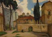 ABDY Rowena Meeks A Street Scene, Florence, Italy ABDY Rowena Meeks A Street Scene, Florence, Italy