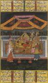 ABERDEEN Lady A Throne, Kashmir, Late 19th Century ABERDEEN Lady A Throne, Kashmir, Late 19th Century