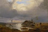 ACHENBACH Andreas Skandinavische Landschaftsstudie ACHENBACH Andreas Skandinavische Landschaftsstudie