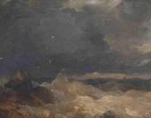 ACHENBACH Andreas Stürmische Küste ACHENBACH Andreas Stürmische Küste