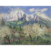 ACHLEITNER Adolf "primavera A Berchdesgaden ACHLEITNER Adolf "primavera A Berchdesgaden