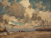 ACKERMANN Otto Fischerboote Am Strand ACKERMANN Otto Fischerboote Am Strand
