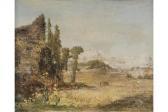 ACKERMANN Rudolf Werner Weite Bergige Landschaft ACKERMANN Rudolf Werner Weite Bergige Landschaft
