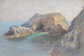 ACKLAND HUNT CECIL Coastal Scenes And Landscapes Probably On Sark ACKLAND HUNT CECIL Coastal Scenes And Landscapes Probably On Sark