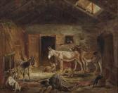 ADAM Benno Raffael A Donkey In A Stable ADAM Benno Raffael A Donkey In A Stable