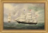 ADAM Edouard, A. du Havre Portrait Of The Jacob A. Stamler ADAM Edouard, A. du Havre Portrait Of The Jacob A. Stamler