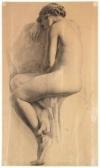 ADAM Edwin Seated Nude ADAM Edwin Seated Nude