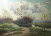 ADAM FRITZ Sommerliche Landschaft ADAM FRITZ Sommerliche Landschaft