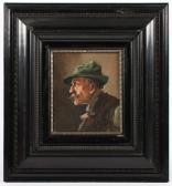 ADAM J. Portrait Eines Bauern ADAM J. Portrait Eines Bauern