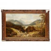 ADAM Joseph Herding Sheep By The Loch ADAM Joseph Herding Sheep By The Loch