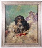 ADAM Luitpold I Pekinese Vor Rotem Damenschuh ADAM Luitpold I Pekinese Vor Rotem Damenschuh