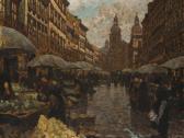 ADAMEK Bohuslav The Havelský Market ADAMEK Bohuslav The Havelský Market