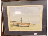 ADAMS Alfred Fishing Boats On The Beach ADAMS Alfred Fishing Boats On The Beach