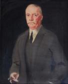 ADAMS Bernard Portrait Of Colonel Walter Dolly ADAMS Bernard Portrait Of Colonel Walter Dolly