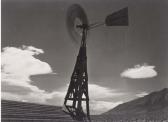 ADAMS Daniel Windmill Spinning (aermotor) Owens Valley, Near Independence, Cal ADAMS Daniel Windmill Spinning (aermotor) Owens Valley, Near Independence, Cal