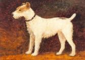 ADAMS Harry Clayton Portrait Of Terrier "vie" ADAMS Harry Clayton Portrait Of Terrier "vie"