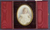 ADAMS J. Miniature Of An Infant ADAMS J. Miniature Of An Infant