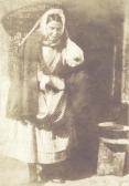 ADAMSON Robert A Full Length Portrait Of Annie Linton ADAMSON Robert A Full Length Portrait Of Annie Linton