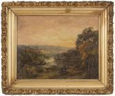 ADDY Alfred Sunset River Landscape ADDY Alfred Sunset River Landscape