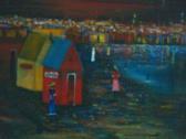 ADELSON Joseph Le Village Nocturne ADELSON Joseph Le Village Nocturne