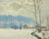 ADLER Leo "winterlandschaft" ADLER Leo "winterlandschaft"