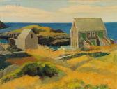 ADOMEIT George Gustav Maine Coastal View ADOMEIT George Gustav Maine Coastal View