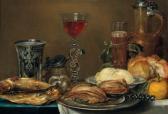 ADRIAENSSEN Alexander A Breakfast Still Life With Fish ADRIAENSSEN Alexander A Breakfast Still Life With Fish
