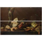 ADRIAENSSEN Alexander Still Life With Fish, Game And Tableware ADRIAENSSEN Alexander Still Life With Fish, Game And Tableware