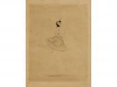 AFFLER ERNEST A Study Of A Dancing Ballerina AFFLER ERNEST A Study Of A Dancing Ballerina
