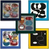 AGAM Yaacov Five Abstract Circle AGAM Yaacov Five Abstract Circle