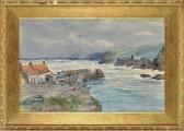AGNEW Clark M. Cove Harbour And A Similar View On The East Coast Of Scotland AGNEW Clark M. Cove Harbour And A Similar View On The East Coast Of Scotland