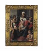AGOSTINO D ANSELMO CAROSI Agostino The Madonna And Child With The Young Saint John The Baptist And Two Angels AGOSTINO D ANSELMO CAROSI Agostino The Madonna And Child With The Young Saint John The Baptist And Two Angels
