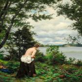 AHLSTEDT Fredrik Sommar. Ved En Vik ... Åland AHLSTEDT Fredrik Sommar. Ved En Vik ... Åland