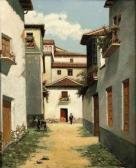 AHUMADA Menedos Perez A Street In Granada, Spain AHUMADA Menedos Perez A Street In Granada, Spain