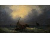 AIGUIER Auguste :bateau En Mer AIGUIER Auguste :bateau En Mer