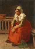 AIKEN Charles Avery Seated Peasant Woman AIKEN Charles Avery Seated Peasant Woman