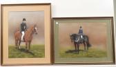 AINSWORTH Robert Portraits Of Prize Winning Lady Riders Mounted On Horses AINSWORTH Robert Portraits Of Prize Winning Lady Riders Mounted On Horses